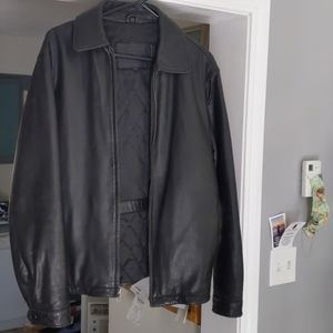 Leather jacket